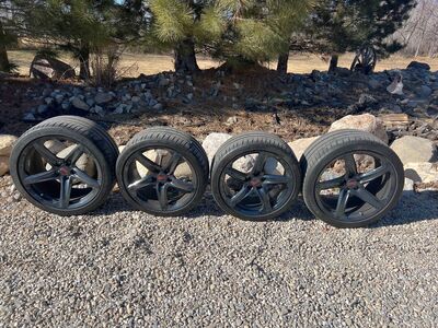 C8 Corvette Tires and Rims - Like New