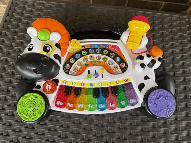 VTech Talking Zebra Zoo Piano Musical Toy (18 months-4 years)