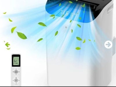 HUMHOLD 14,000 BTU Portable Air Conditioner – WiFi, Remote #551