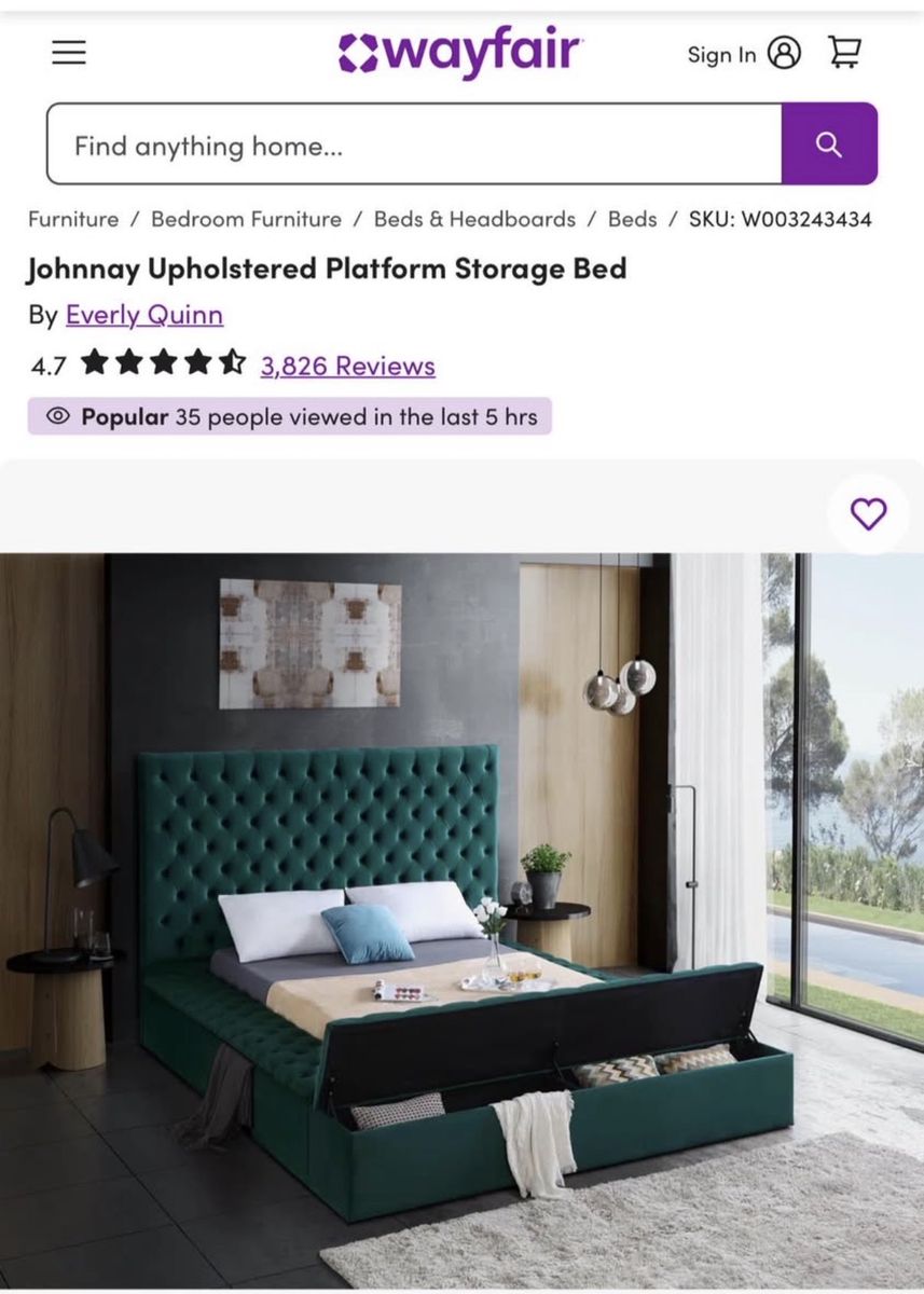 King Size Bed Frame