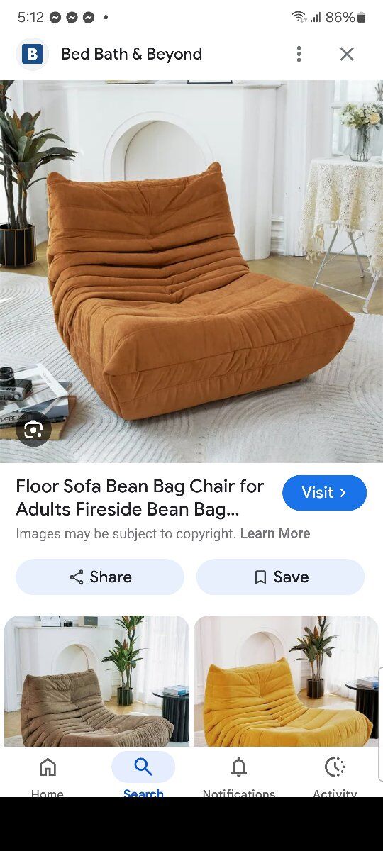 compression sofa chair new in box