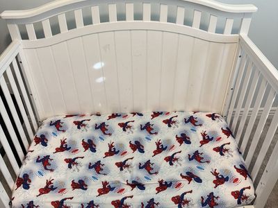 White Graco Crib x 2