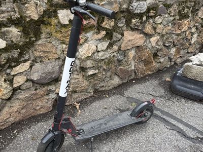 GOTRAX Electric Scooter - Black and White Commuter Scooter