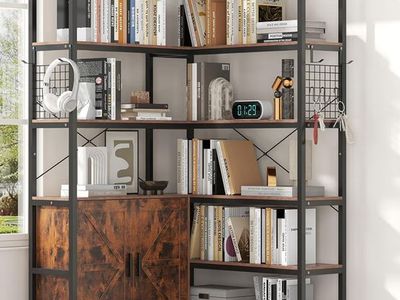 Rustic Brown Shelf
