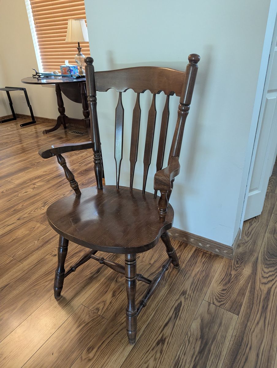 old tavern style dining chair
