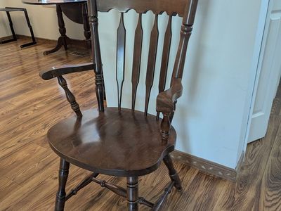 old tavern style dining chair