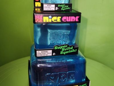 Needoh Bundle - Nice Berg, Nice Cube, Nice Ice Baby - BLUE