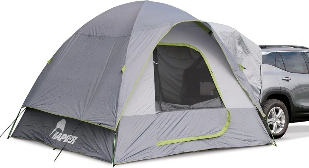 Napier Sportz SUV Tent 10' x 10' Camping Tent with Universal Vehicle Sleeve