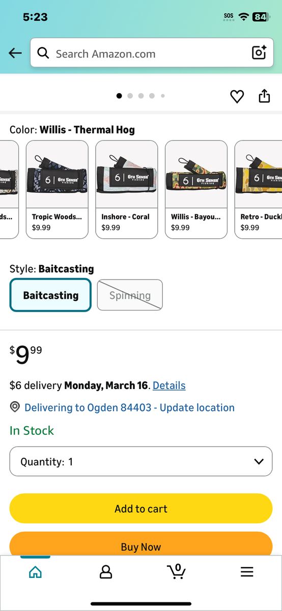 Ardx Diawai Rod With A 13 Fishing bait Caster Reel