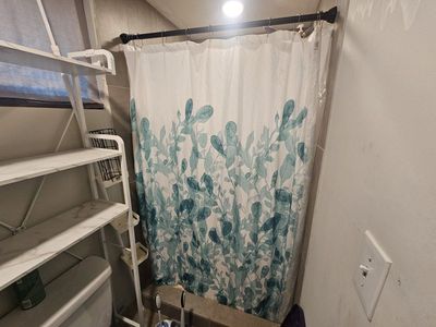 Shower Curtain + Rod