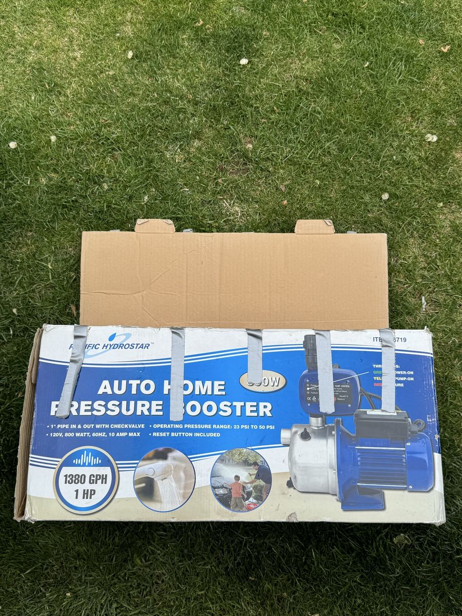 Auto Home pressure Booster Water Pump