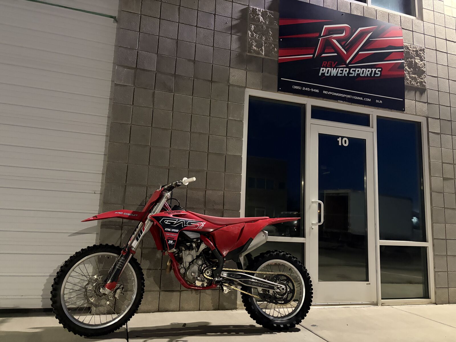 2022 Gas Gas MC350 four stroke dirt bike. Very clean and maintained well.