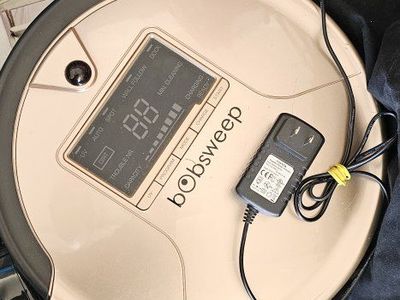 Bobsweep Bob PetHair Robotic Vacuum Cleaner - Champagne Gold - Used -Works Great!