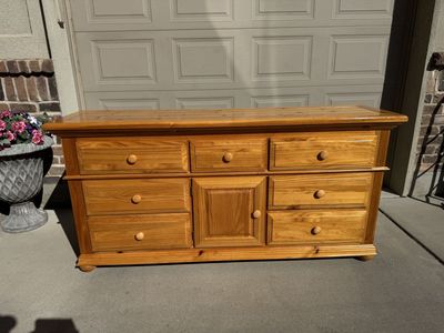 Bassett Dresser Solid Pine Wood