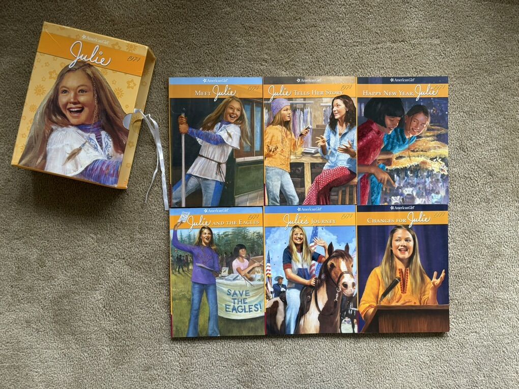 American Girl Julie Story Books (boxed set)