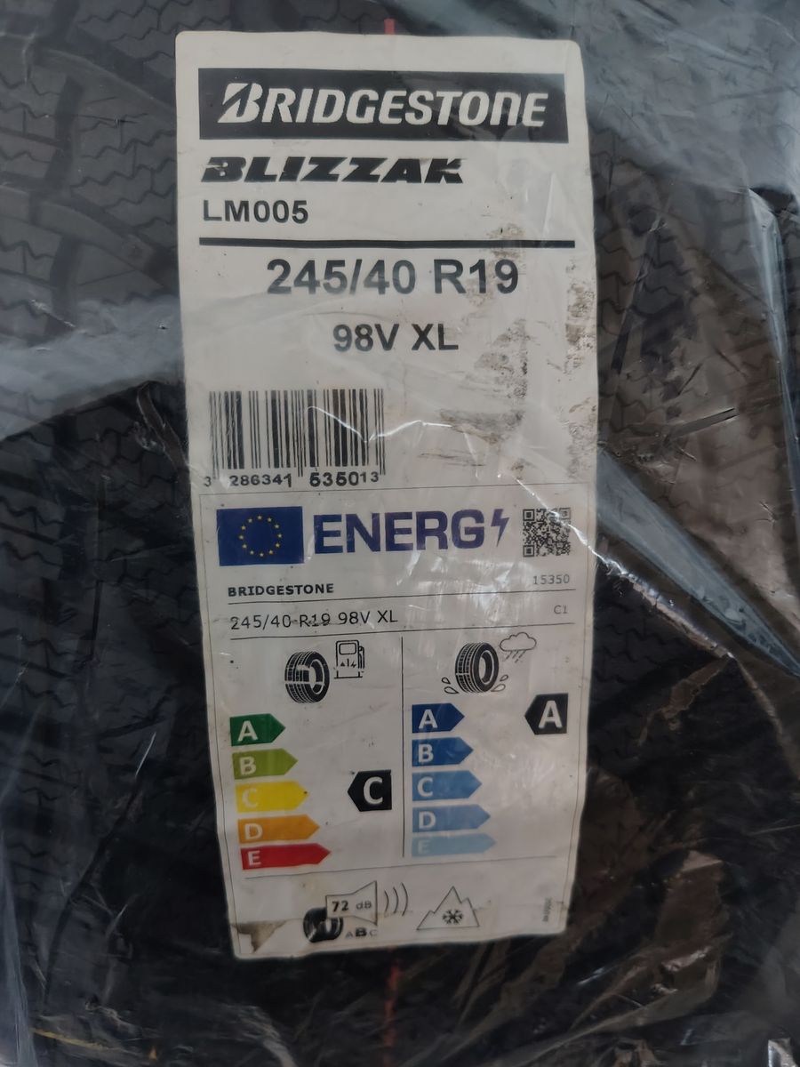 New Blizzak 19-in tires