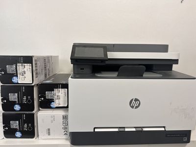 HP Color LaserJet Pro MFP 3301fdw Wireless Printer *WITH *5* Cartridges