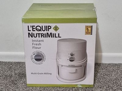 L'EQUIP NutriMill Multi-Grain Milling Flour Mill - Instant Fresh Flour