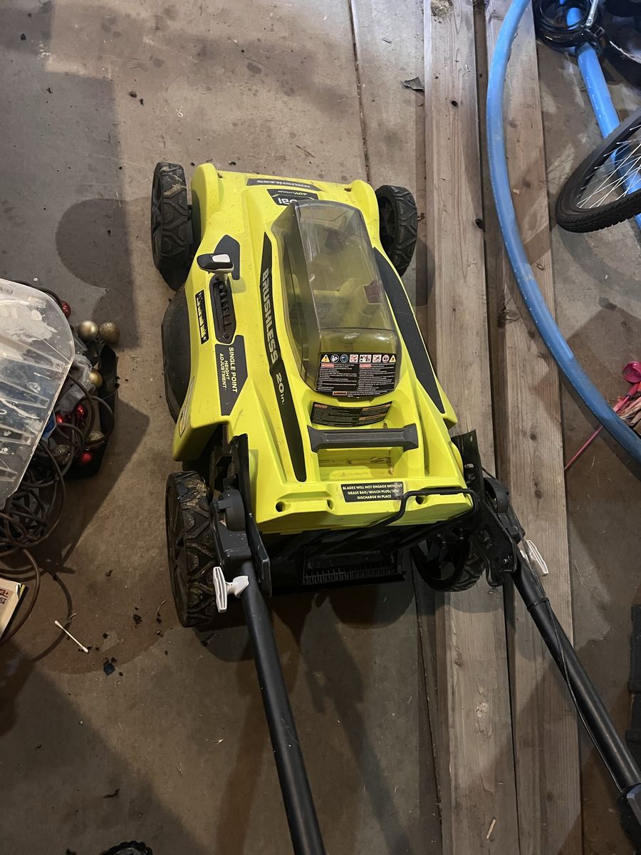 Ryobi 40V Brushless 20-Inch Cordless Lawn Mower