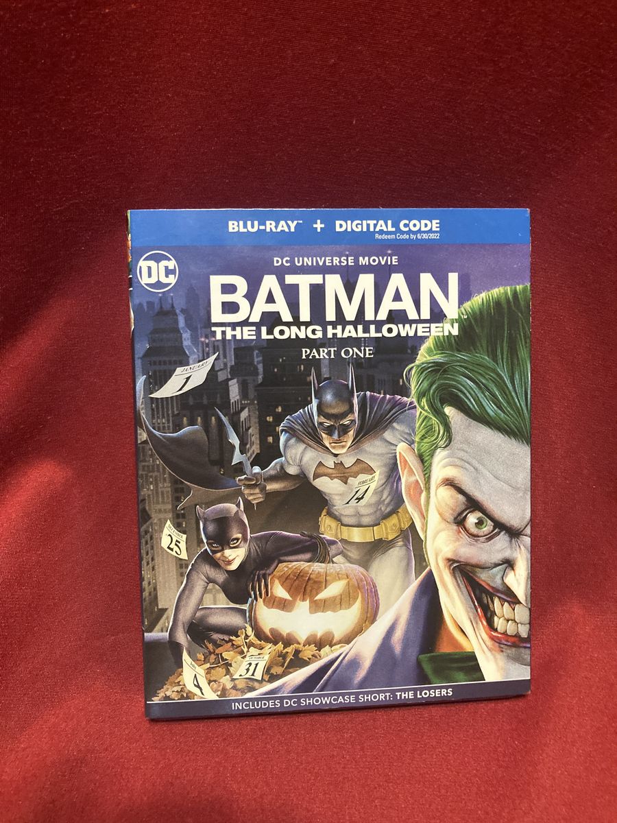 Batman The Long Halloween Blu Ray & Code Part 1