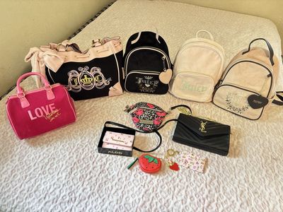 Juicy Couture, Aldo, Victoria’s Secret PINK, YSL Young Saint Laurent