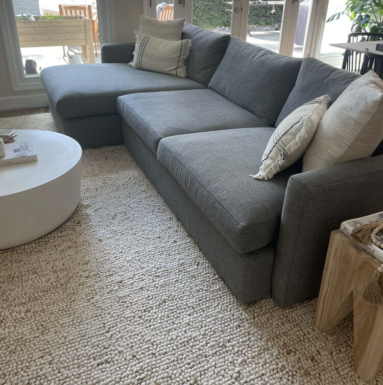 Crate & Barrel Sectional