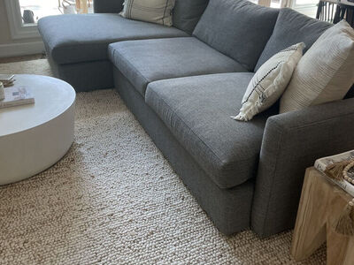 Crate & Barrel Sectional