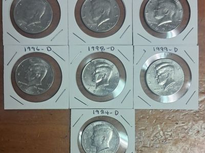 JFK Kennedy Half Dollars