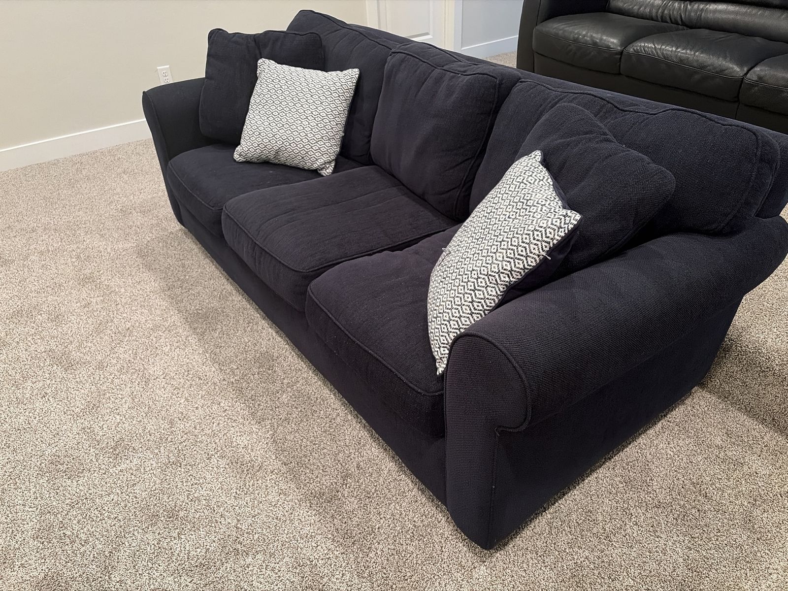 FREE Comfy Navy Blue Couch