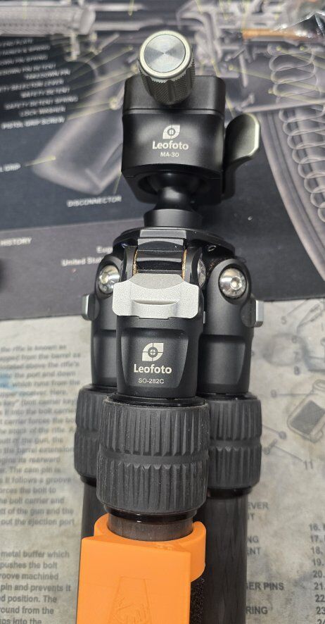 Shooting tripod & head