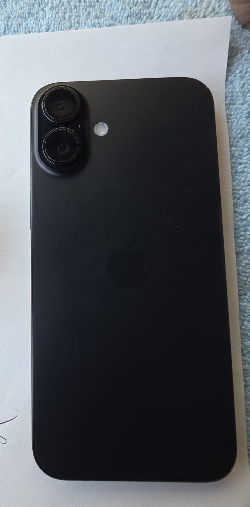 Unlocked Apple iPhone 16 Plus Black - Like New Condition, 100% Battery Health