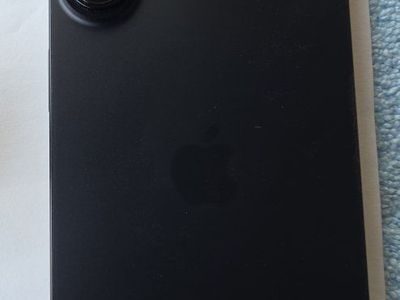 Unlocked Apple iPhone 16 Plus Black - Like New Condition, 100% Battery Health
