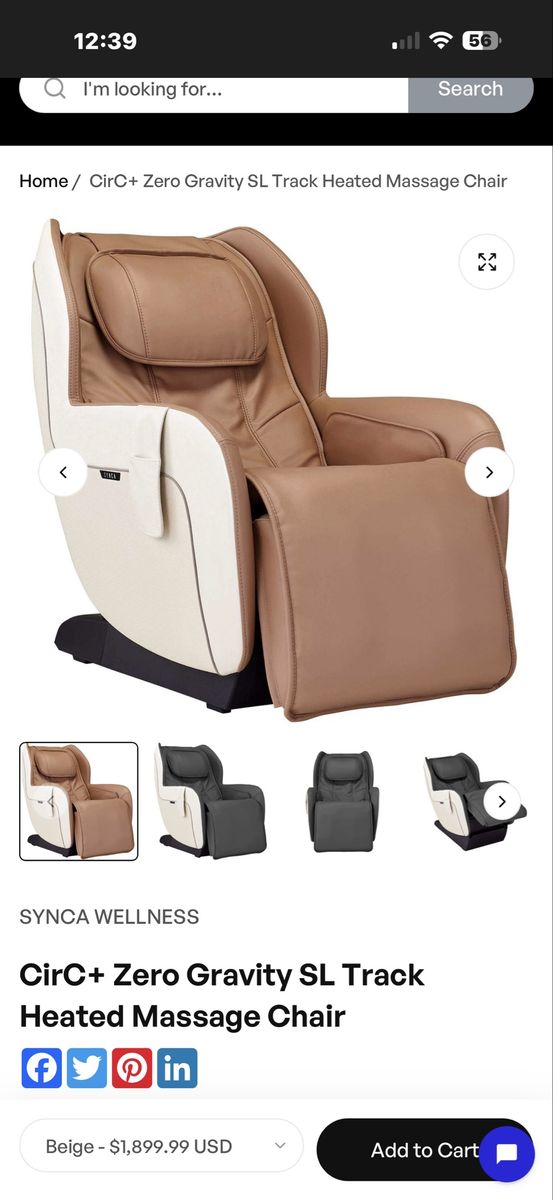 Massage Chairs like new