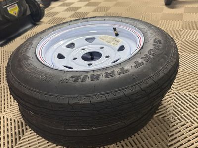 12” Trailer Wheels New