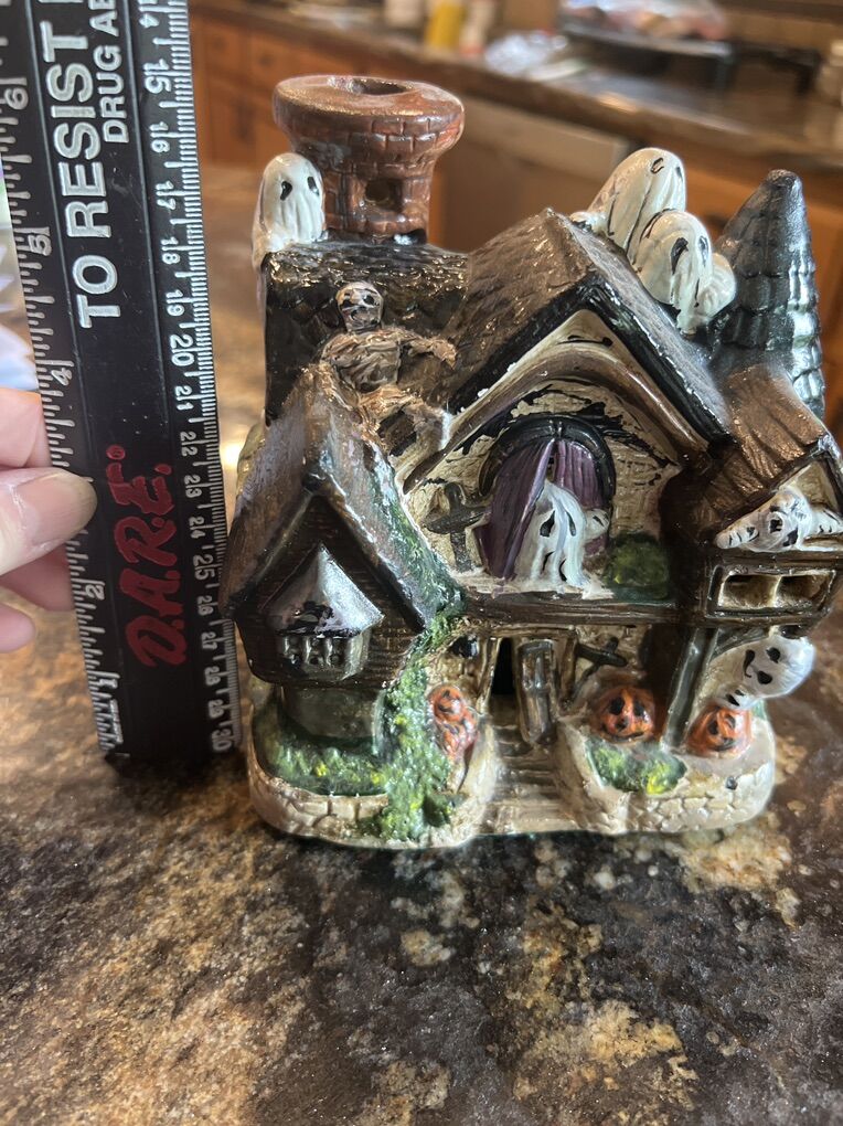 Creepy Halloween Village House