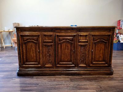 Gorgeous Solid Wood Entertainment Center