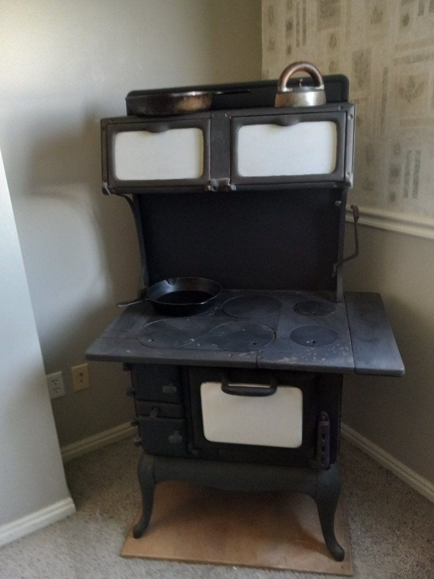 cast iron stove