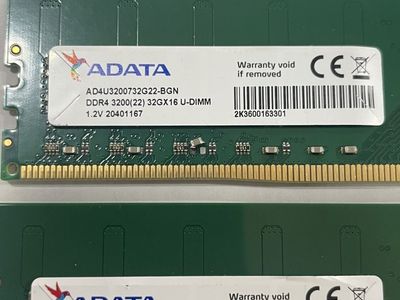 ADATA Premier Series DDR4 Ram 64GB