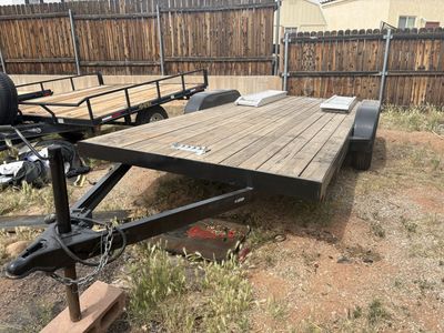 2012 Carson 6.5x16 Tandem Axle Trailer 7k