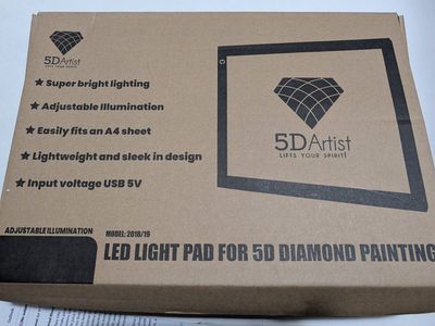 5D LED Light/Trace Tray