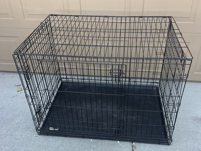 Large dog kennel