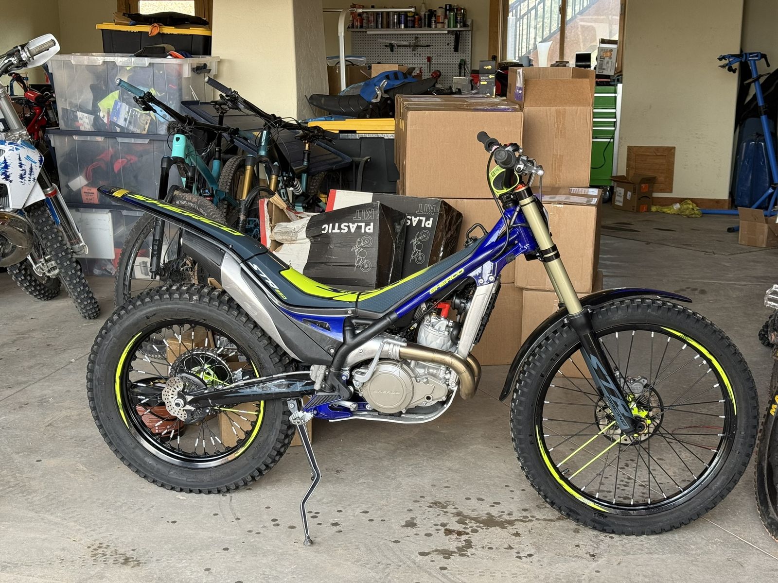 2023 Sherco ST-R 250R Trials bike motorcycle injected STR250 250cc