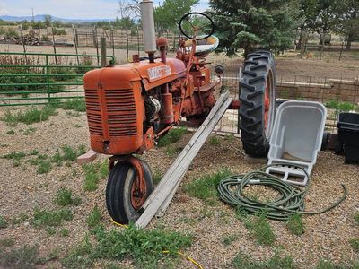 1949 Farmall c with single front wheel for sale