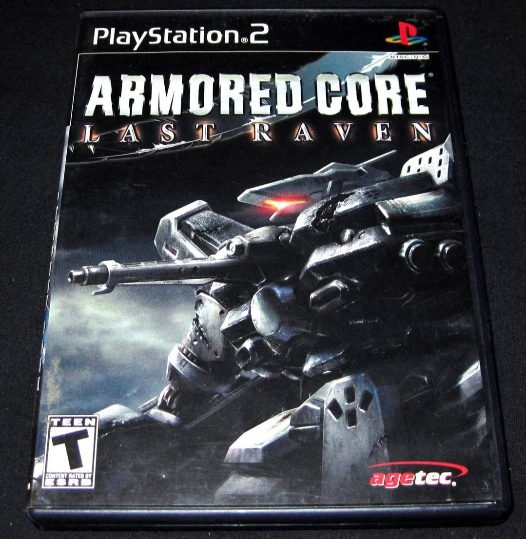 Armored Core Last Raven PlayStation 2 PS2 Game Case and Disc Used Good