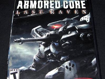 Armored Core Last Raven PlayStation 2 PS2 Game Case and Disc Used Good