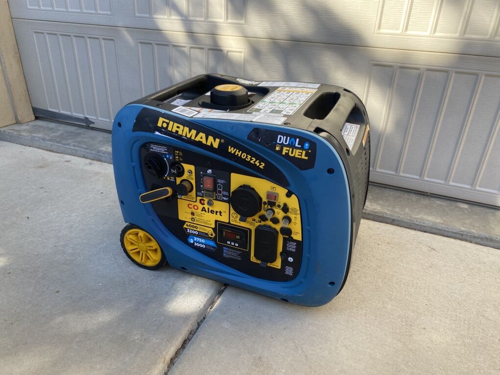 Firman Wh03242 Daul Fuel Inverter Generator -4000w