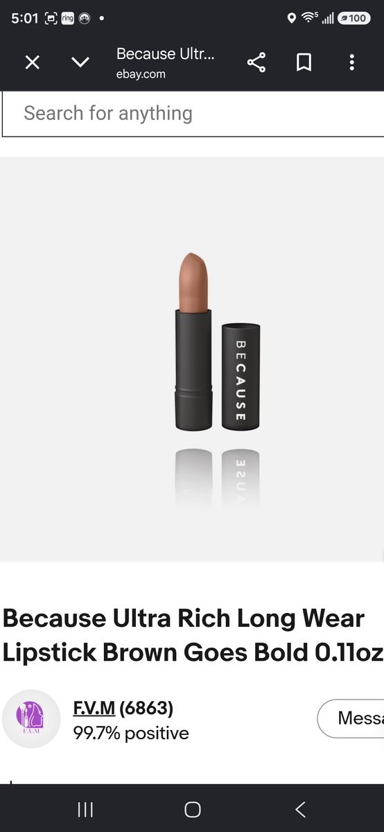 1 Case of 60 New Lipsticks "Brown Goes Bold" $50!