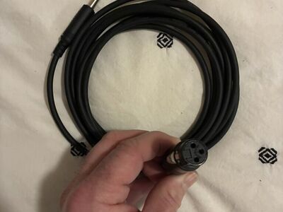Audio Interconnect Cable 1/4 Male To XLR Female