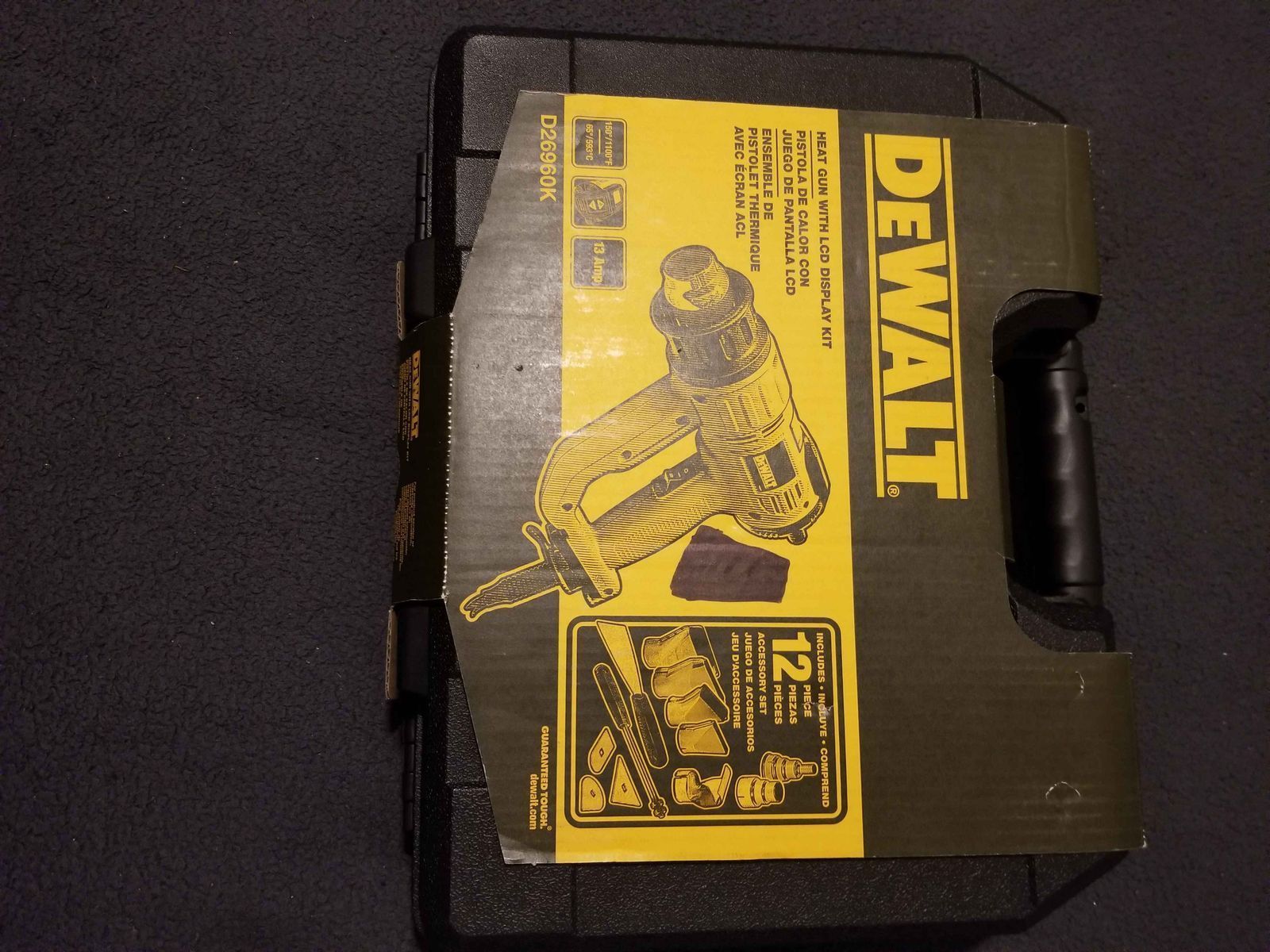 DEWALT D26920K heavy duty heat gun