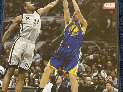 Klay Thompson Signed 8x10 Picture